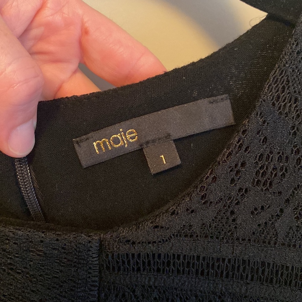 Black Maje Dress - Picture 4 of 4